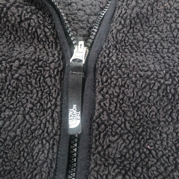 North Face zip fluffy fleece jacket - Picture 14 of 15